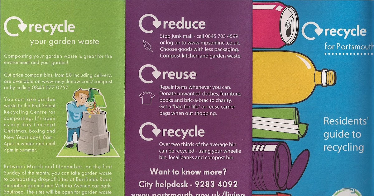 STRTECH Streaming Technology Blog Recycling Leaflets from Council