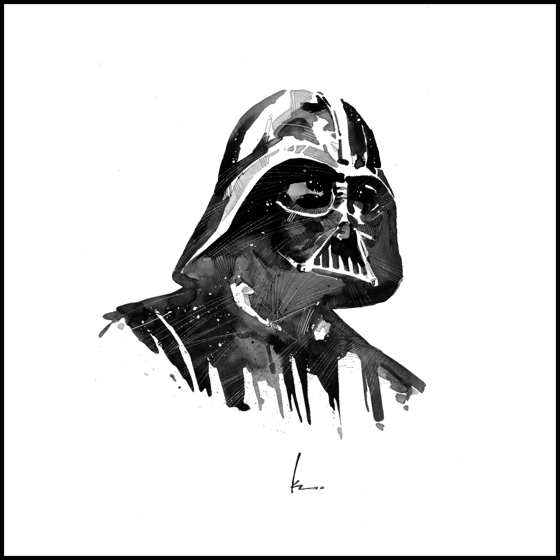 Comic Darth Vader