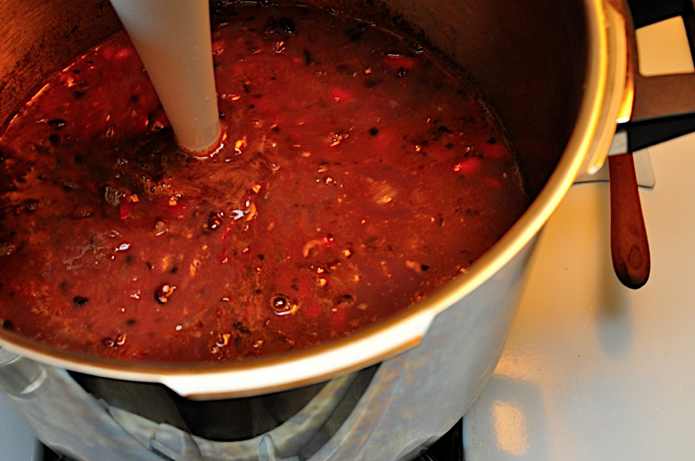 Pressure Cooker Black Bean Soup Dad Cooks Dinner