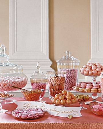 Great Dessert Table for Wedding or Bridal Shower candy tables at weddings Great Dessert Table for Wedding or Bridal Shower candy tables at weddings