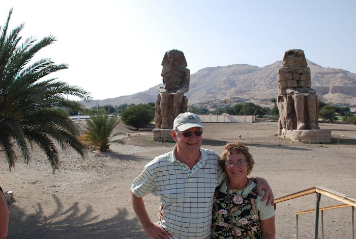 The Colossi of Memnon of Egypt