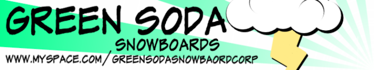 Green Soda Snowboards
