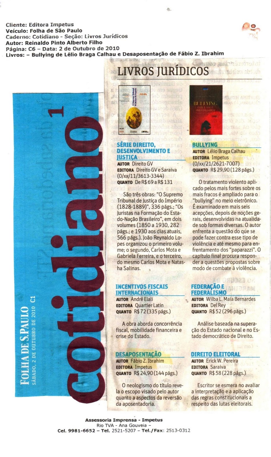 anuncio folha de são paulo