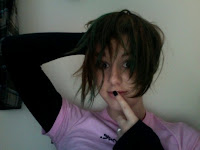 turquoise hair dye... totally emo