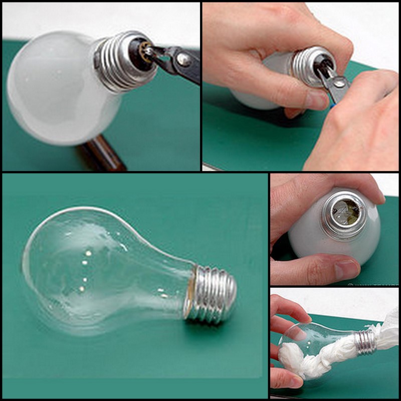 Dollar Store Crafter How To Hollow Out A Light Bulb