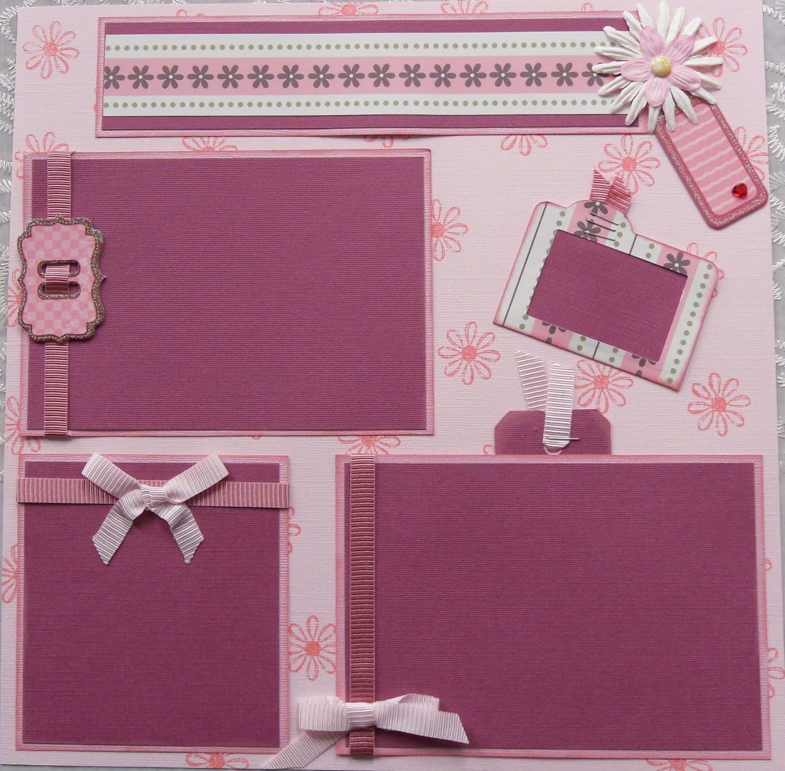 Esther's Creative Designs Awesome Girls Scrapbook Album For Sale