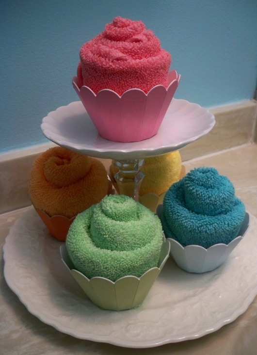 Guest Towel Cupcakes Eileen Hull