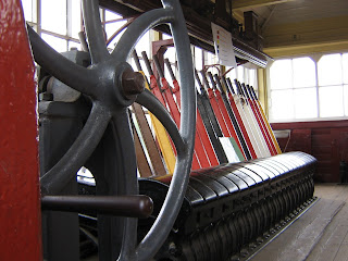 Signal Box at Midland Railway Centre, Ripley, 28th June 2009