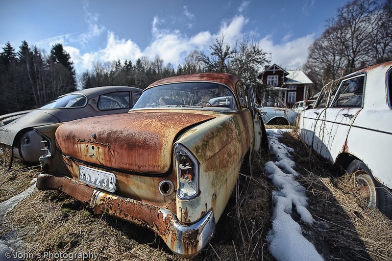 Old rusty cars | Car cemetery