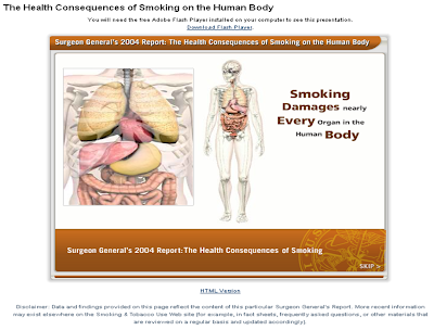 Back to Basics: Interactive Human Body Map of Smoking's Effects Back to Basics: Interactive Human Body Map of Smoking's Effects