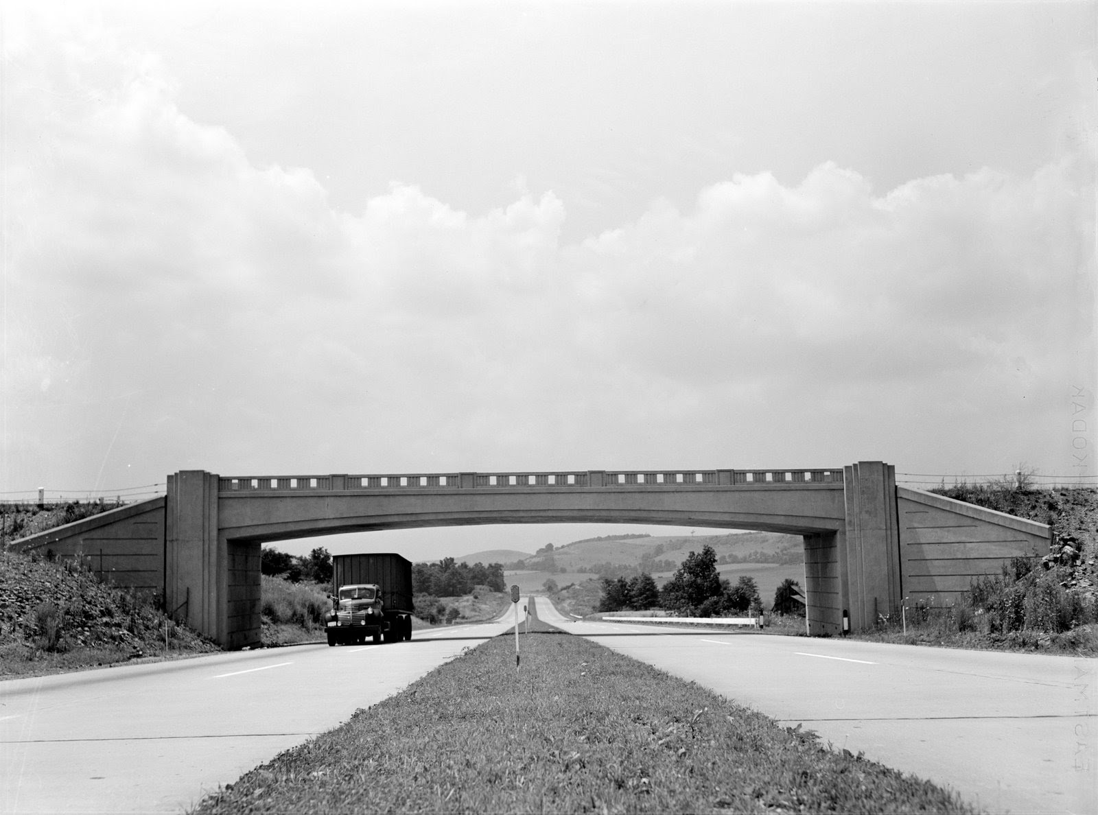 In 1940, the Pennsylvania Turnpike became the first interstate quality