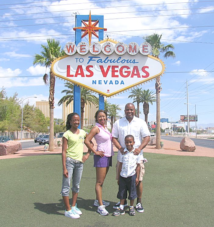 The Johnson family have made las vegas signage. The Johnson family have made