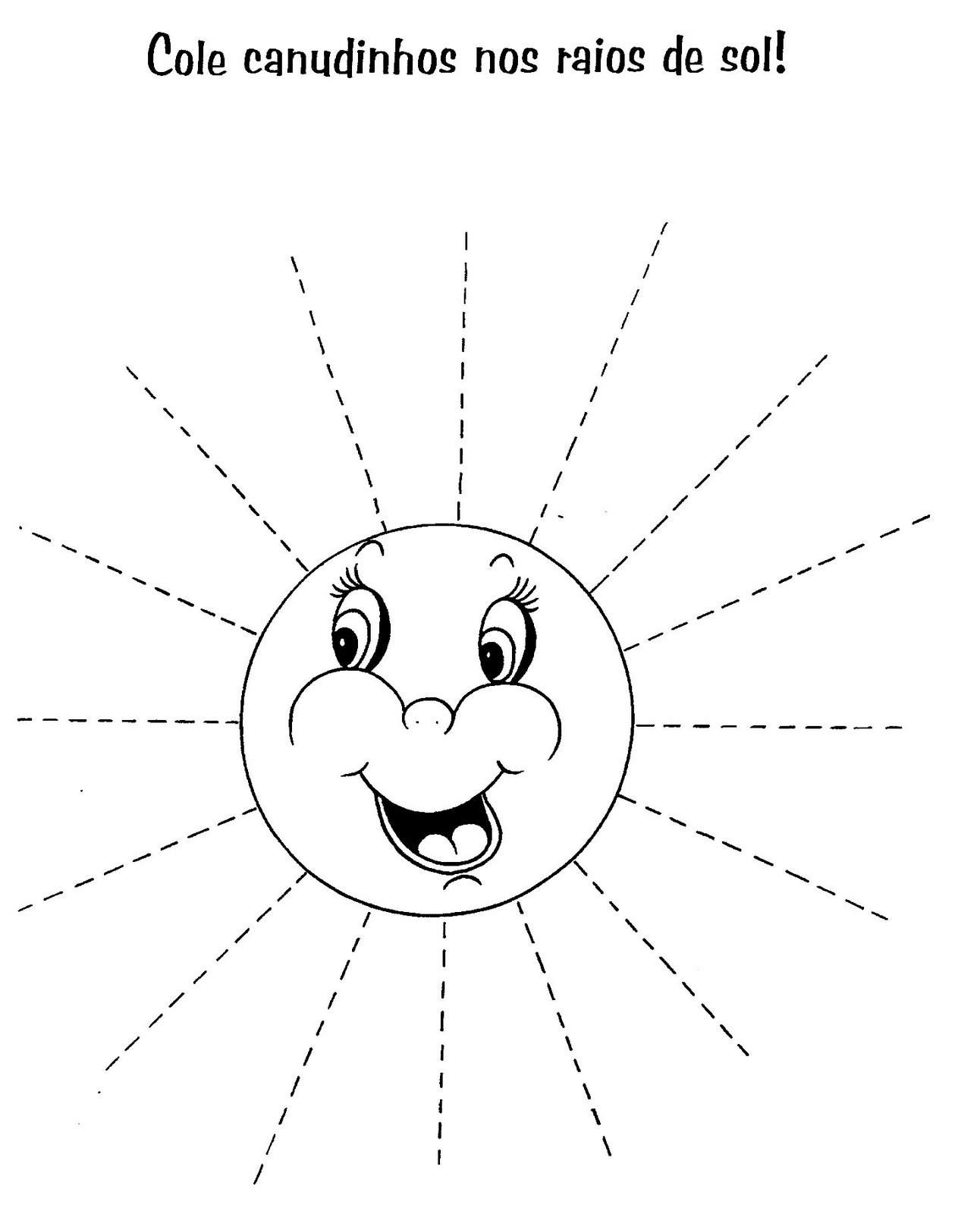 Tarefas para Educação Infantil: Tarefinhas Pontilhadas para maternal
