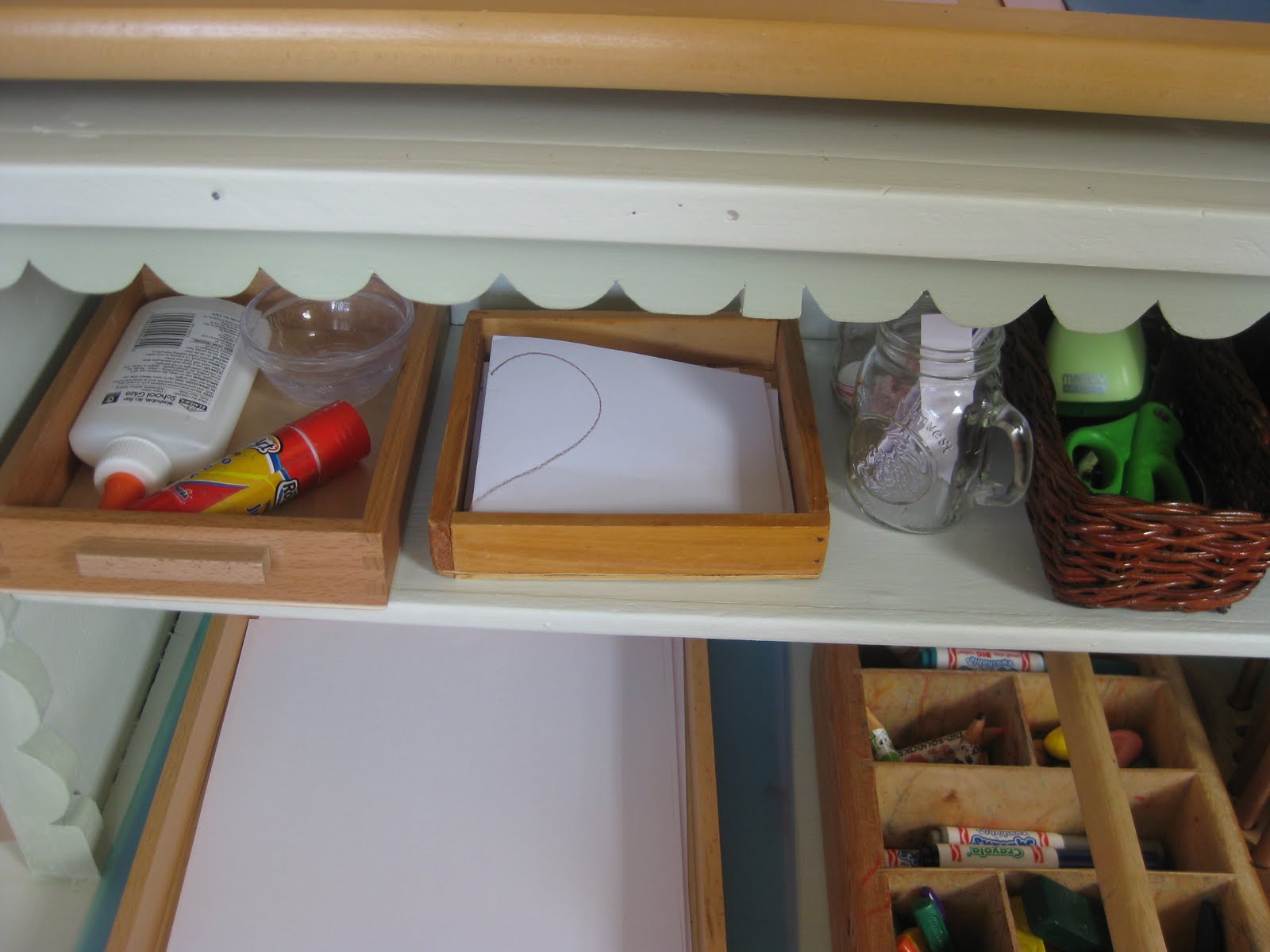 The Wonder Years Our New Art Cupboard