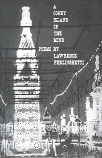 The cover of Lawrence Ferlinghetti's collections Coney Island of the Mind