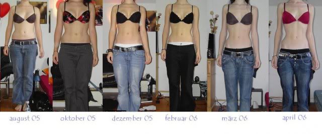 before and after thinspo.