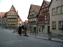In The Old Town of Rothenburg ob der Tauber