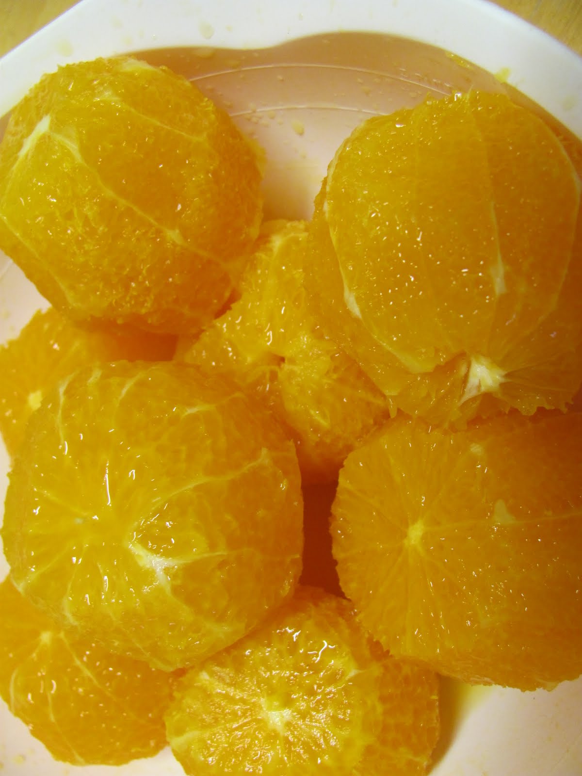 Scott might be able to cook! Brandied oranges the ideal weekend dessert