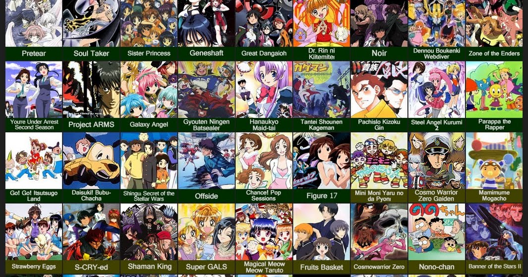 OtakuWorld SSA 2001 anime list