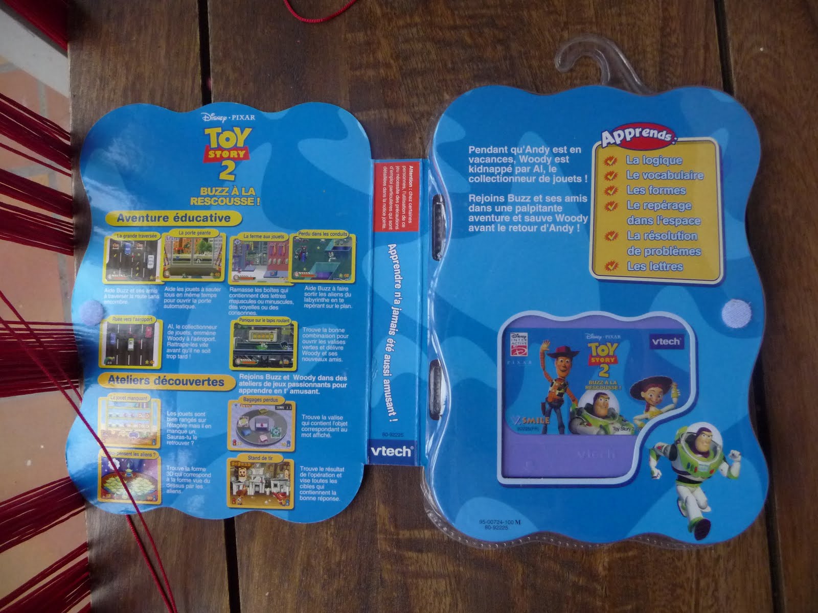 Vide dressing de tout... Jeu V smile vtech Toy story 2 4/6 ans [vendu]