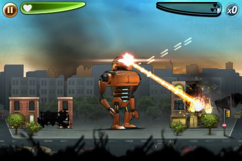 ひよこメモ 街を破壊するロボゲーム Robot Rampage