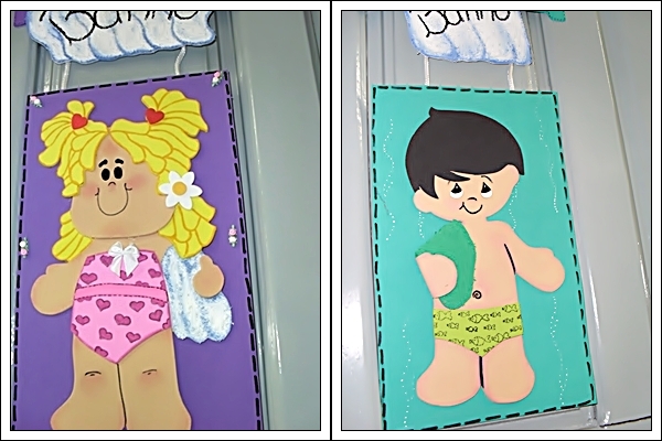 Decoração em EVA Porta de banheiro # Decoracao Para Porta De Banheiro Em Eva Decoração em EVA Porta de banheiro # Decoracao Para Porta De Banheiro Em Eva
