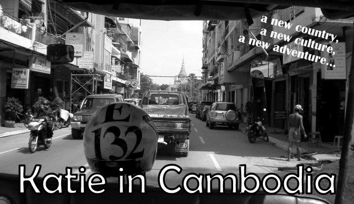 Katie in Cambodia