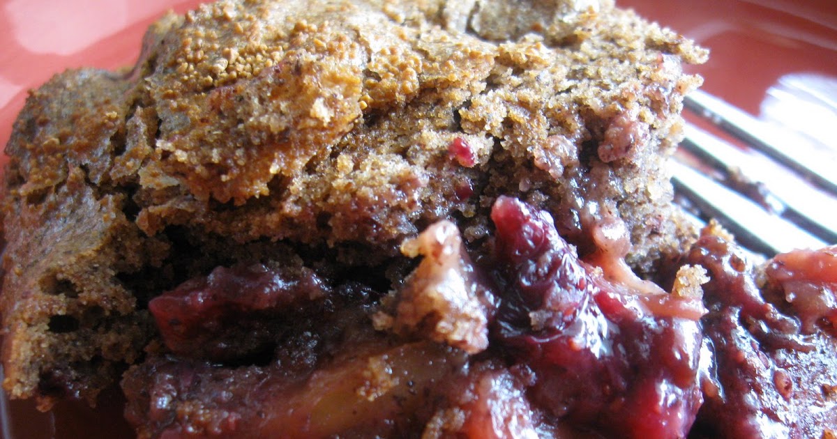 Hope For Healing Vegan Cherry Blueberry Cobbler