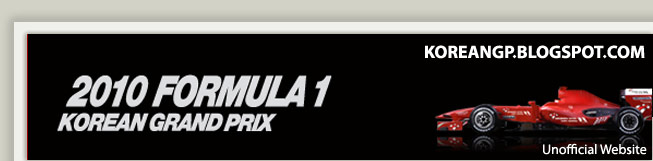 2010 Korean GP - Yeongam | 2010 Formula 1 Korean GP Timetable | F1 2010 Korean GP Schedule