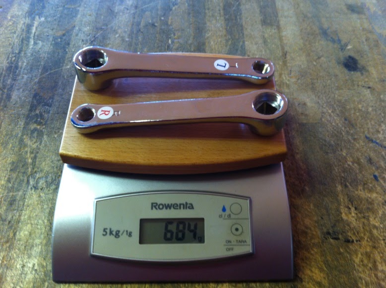 News von Weight of Cranks 325g 684g (137145mm range)
