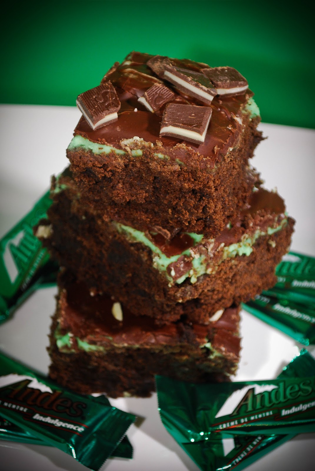 GillyCakes Mint Chocolate Brownies