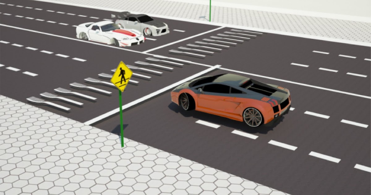 Zebra Cross - Jalur Penyeberangan Jalan | fariable