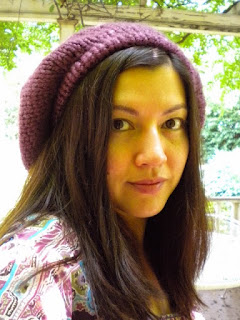 Lion Brand Wool Ease Thick and Quick Slouchy Beret