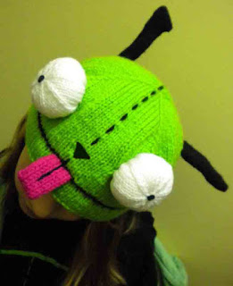 Invader Zim GIR Knit Hat