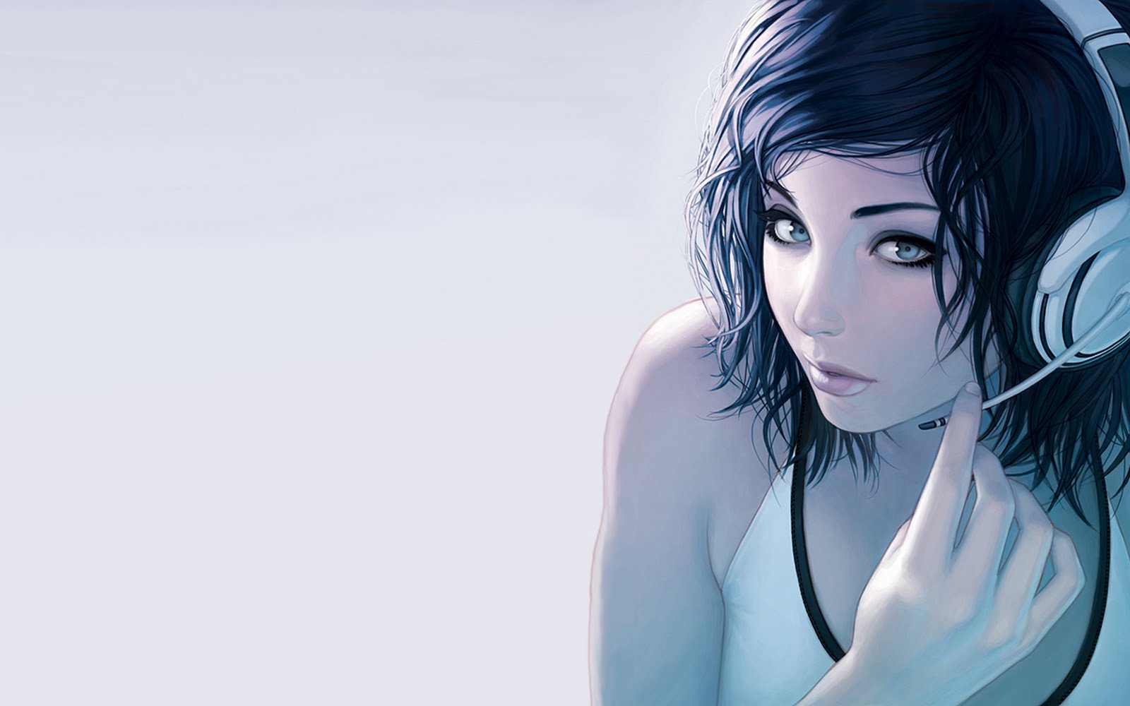 d girl with headphone wallpaper D Boxer Girl wallpaper Girls wallpapers Free wallpapers