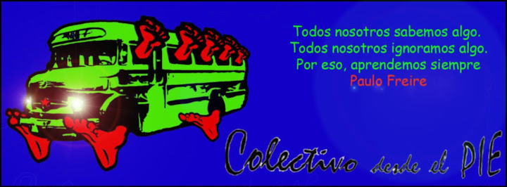 Colectivo desde el Pie
