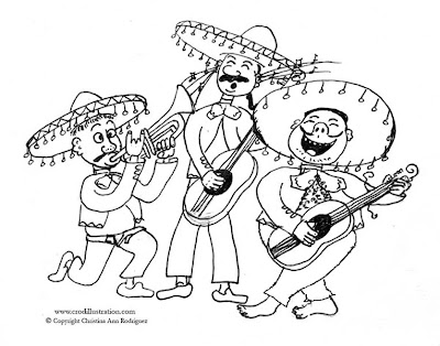 Mariachi Band Cartoon
