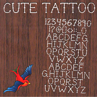 letter tattoos fonts. Tattoo Fonts - Over 2000