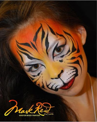 Body Painting Tiger
