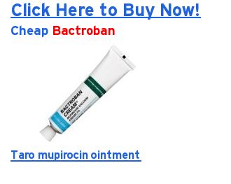 use of mupirocin ointment