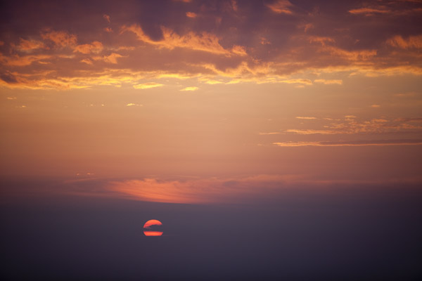 Sunrise from the West Sunrise from the West