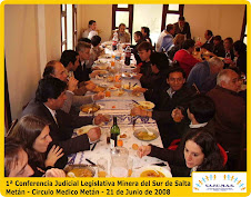 1ª Conferencia Judicial Legislativa Minera del Sur de Salta - Agasajo a los invitados.