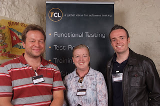Left to right: Justin Backes, Angela Gregory and Adrian McDonagh of Orange