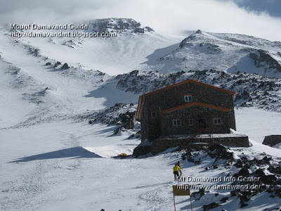 Mt. Damavand Camp3 New Hut