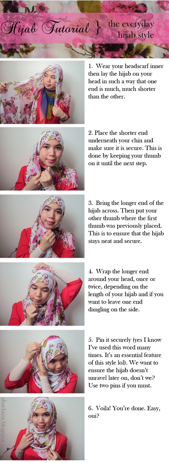 How to Wear Different Patterned & Coloured Hijab