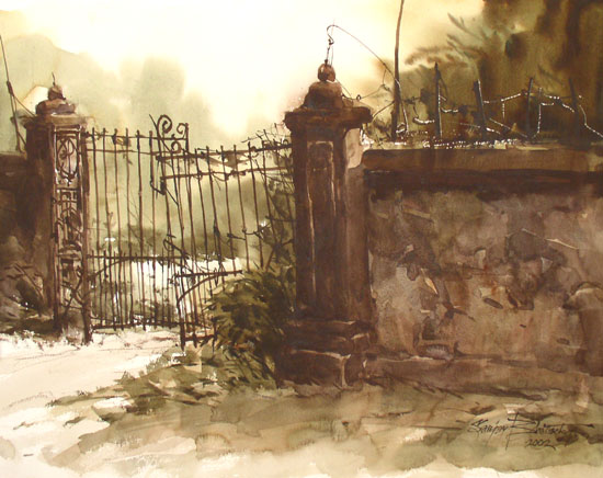 The Gate To The Upper Road