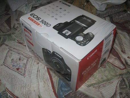 Canon EOS 500D unboxing Canon EOS 500D unboxing