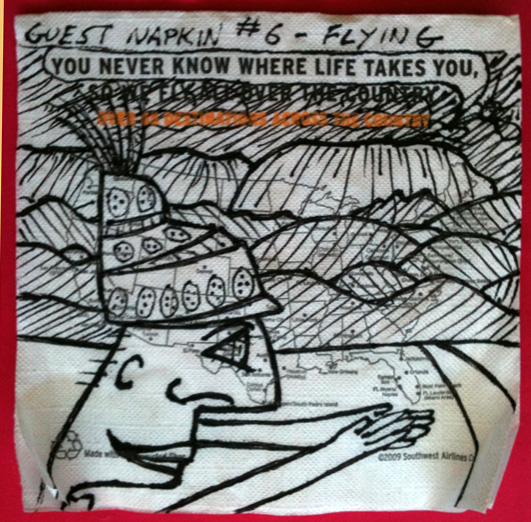 Southwest Airlines Napkin