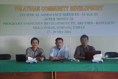Acara Pelatihan Community Development di Kalimantan
