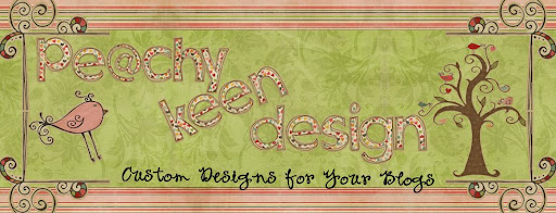 Peachy Keen Blog Design